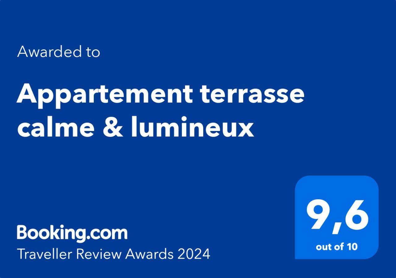 Terrasse - Hyper Centre - 2 Chambres - Parking Gratuit - Calme & Lumineux - Arrivee Autonome Marsilya Dış mekan fotoğraf